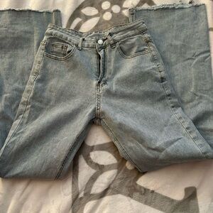 Light Blue Bootcut Denim Jeans